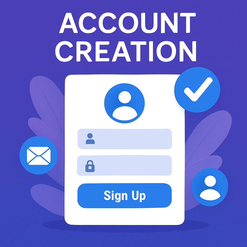 Monvex Account Creation